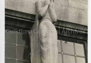 Piety statue by Dennis Huntley