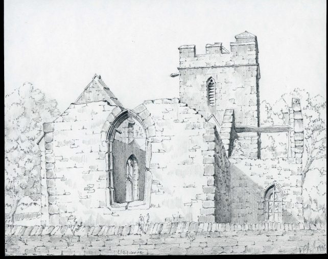 St John the Baptist, Old Church, Llanwarne, Herefordshire